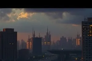 《午后果园》封面：午后光线穿过果树